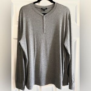 Express Charcoal Long Sleeve Shirt